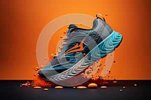 Durable Running shoe. Generate Ai