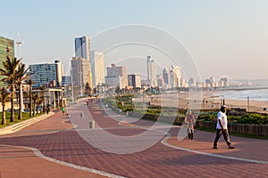 Durban Beachfront Ocean Morning