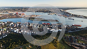 Durban Harbour aerial