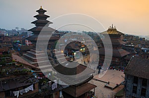 Durbar Squar, Bhaktapur, Nepal photo