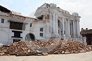 Durbar Square after 2015 Earthquake