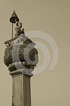 Durbar Square in Bhaktapur photo