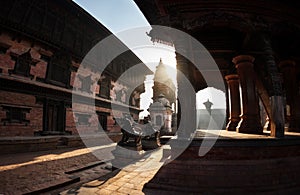 Durbar square in Bhaktapur