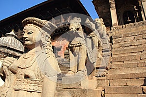 Durbar Square In Nepal.