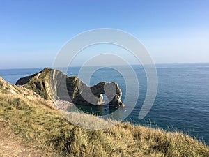 Durdle Door arch, lulworth cove