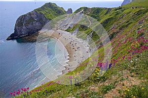 Durdle door - Beautiful beaches of Dorset, UK