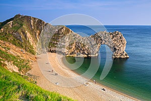 Durdle Door on the Jurassic Coast of Dorset, UK