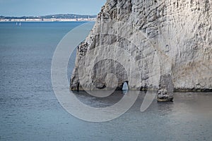Durdle door and man of war cove Dorset coastline and lulworth