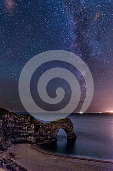 Durdle Door Milky way