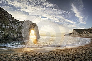 Durdle Door Sunset