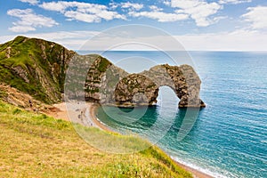 Durdle Door, travel attraction on South England, Dorset