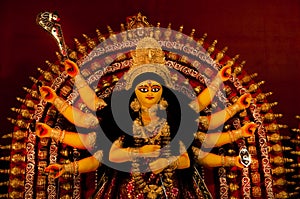 Durga idol