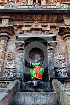 Durga image, Airavatesvara Temple, Darasuram