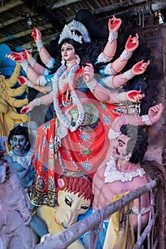 Durga Puja, also called Durgotsava, is an annual Hindu festival in the Indian subcontinent that reveres the goddess Durga