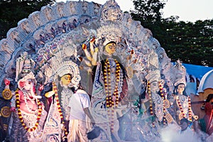 Durga Puja At Calcutta