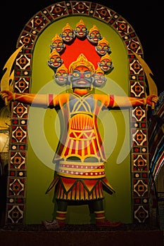 Durga puja festival in calcutta in india-ravana