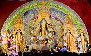 Durga Puja Pandal photo