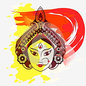Durga, Saraswati, Lakshmi illustration photo