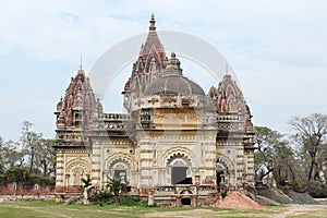 Durga temple , Rajnagar palatial complex ruins, Bihar,