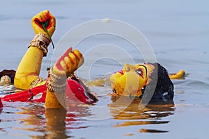 Durga Visarjan on Ganges River