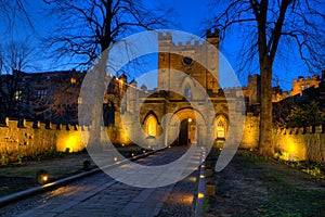 Durham Castle Gate entrance