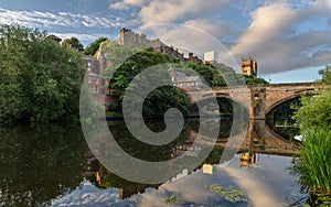 Durham Cathedral River Wear England UK