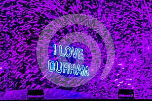 Durham Lumiere I love Durham