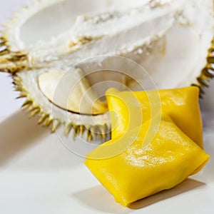 Durian Crepe (pancake) photo