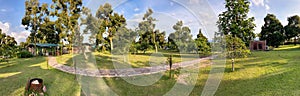 Durian Farm Panorama View