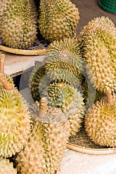 Durian fruits