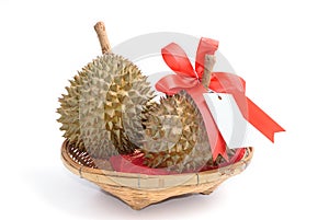 Durian ,king of fruits sweet and delicious fruit
