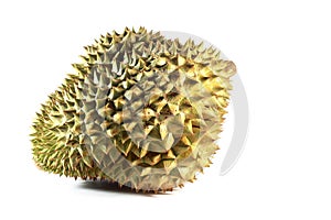 Durian in white background