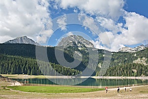 Durmitor Mountain and lake