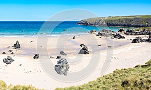 Durness beach in Sutherland, Scotland