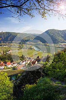 Durnstein, Wachau valley. Austria.