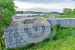 Durostorum fortress at Bulgarian town Silistra.