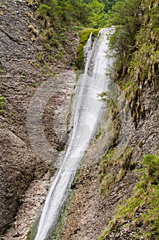 Duruitoarea Waterfall (1210 m), Ceahlau Massif