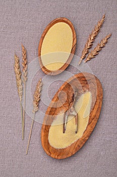 Durum wheat flour