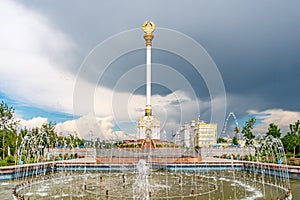 Dushanbe Independence Monument 45