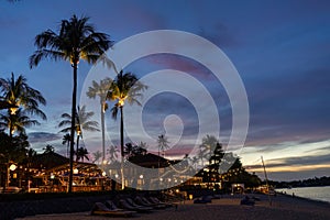 Dusk at Bophut Beach, Koh Samui, Thailand