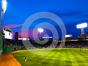 Dusk at Fenway