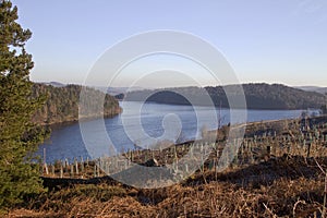 Dusk a Langsett reservior