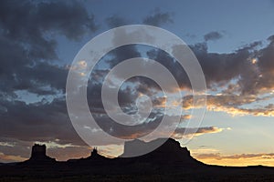 Dusk, Monument Valley, Utah