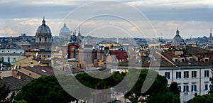 Dusk over St. Peters, Rome