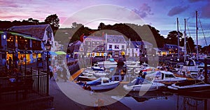 Dusk at Padstow Harbour