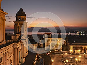 Dusk in Santiago de Cuba