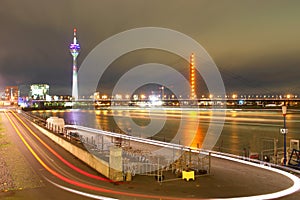 Dusseldorf - Germany night scene