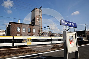 Dusseldorf main station platform