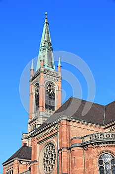 Dusseldorf protestant church