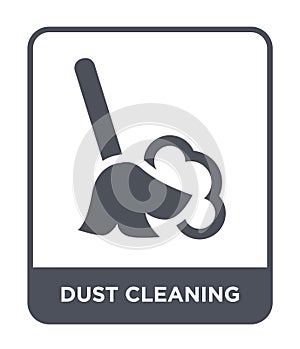 dust cleaning icon in trendy design style. dust cleaning icon isolated on white background. dust cleaning vector icon simple and